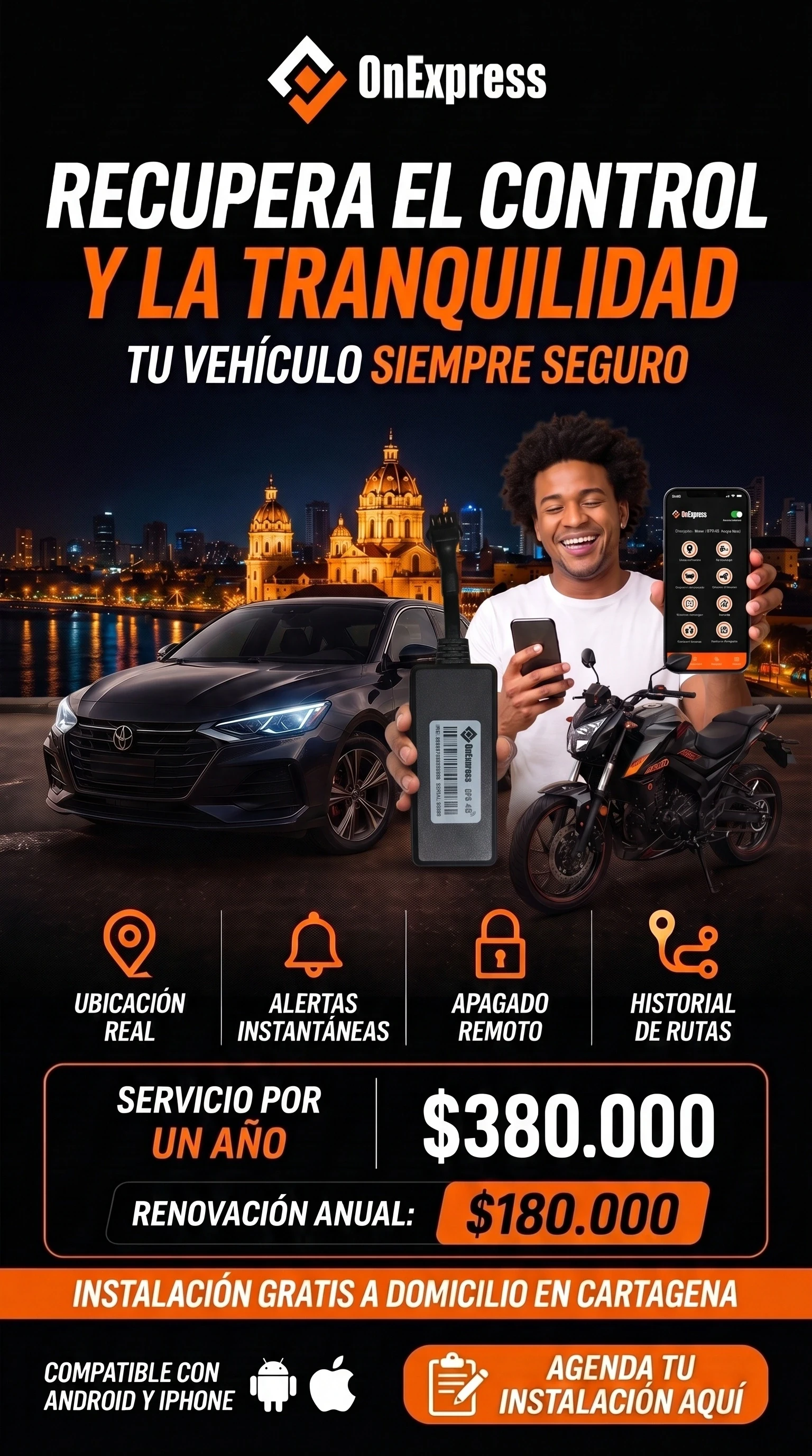 OnExpress GPS Cartagena 1